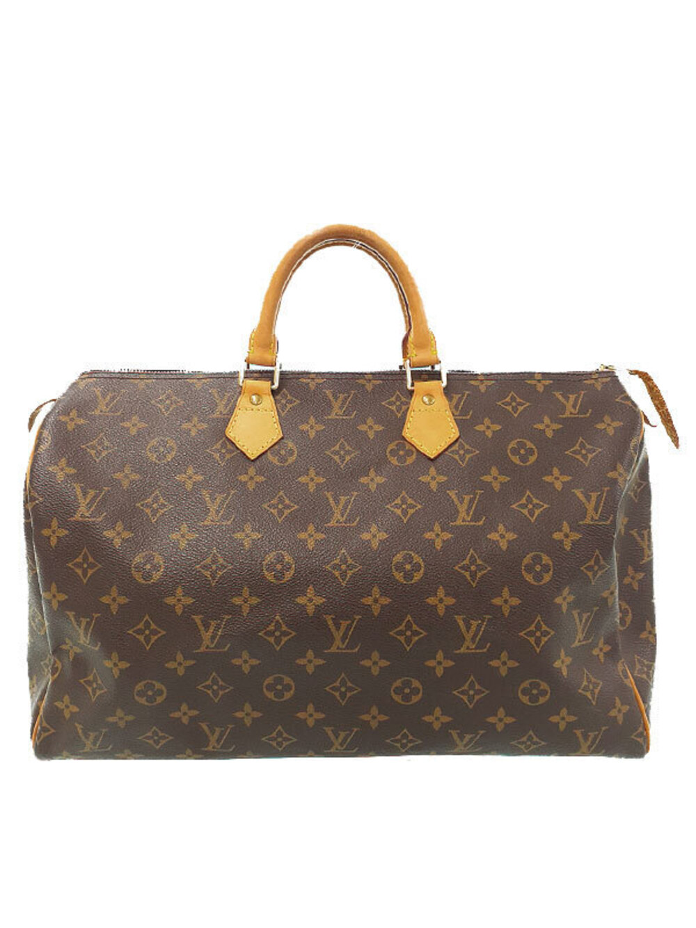 Louis Vuitton Monogram Speedy brown Boston Bag